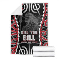 Aotearoa Waitangi Day Blanket Maori Warrior Tribal Tattoo LT05 - Polynesian Pride