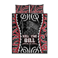 Aotearoa Waitangi Day Quilt Bed Set Maori Warrior Tribal Tattoo LT05 - Polynesian Pride