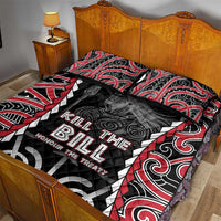 Aotearoa Waitangi Day Quilt Bed Set Maori Warrior Tribal Tattoo LT05 - Polynesian Pride