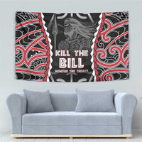 Aotearoa Waitangi Day Tapestry Maori Warrior Tribal Tattoo