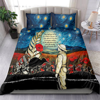 Kei Wareware Tatou New Zealand ANZAC Day Bedding Set Starry Night Inspo Style LT05 - Polynesian Pride