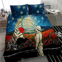 Kei Wareware Tatou New Zealand ANZAC Day Bedding Set Starry Night Inspo Style LT05 - Polynesian Pride