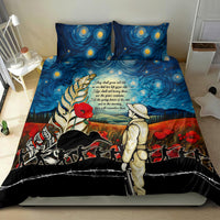 Kei Wareware Tatou New Zealand ANZAC Day Bedding Set Starry Night Inspo Style LT05 - Polynesian Pride