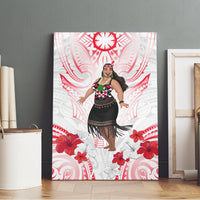 New Zealand Women's Day Canvas Wall Art Maori Wahine Polynesian Pattern LT05 - Polynesian Pride