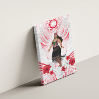 New Zealand Women's Day Canvas Wall Art Maori Wahine Polynesian Pattern LT05 - Polynesian Pride