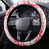 New Zealand Women's Day Steering Wheel Cover Maori Wahine Polynesian Pattern LT05 - Polynesian Pride
