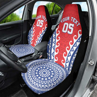 Custom Tuamotu Archipelago Car Seat Cover Polynesian Tribal Tattoo LT05 - Polynesian Pride