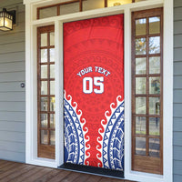 Custom Tuamotu Archipelago Door Cover Polynesian Tribal Tattoo LT05 - Polynesian Pride