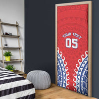 Custom Tuamotu Archipelago Door Cover Polynesian Tribal Tattoo LT05 - Polynesian Pride