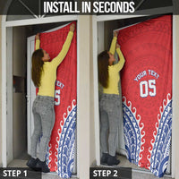 Custom Tuamotu Archipelago Door Cover Polynesian Tribal Tattoo LT05 - Polynesian Pride