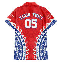 Custom Tuamotu Archipelago Hawaiian Shirt Polynesian Tribal Tattoo