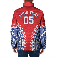 Custom Tuamotu Archipelago Padded Jacket Polynesian Tribal Tattoo LT05 - Polynesian Pride