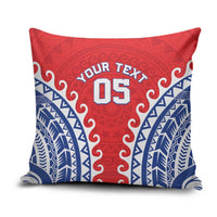 Custom Tuamotu Archipelago Pillow Cover Polynesian Tribal Tattoo LT05 Red - Polynesian Pride