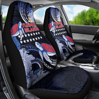 Tuamotu Islands Car Seat Cover Polynesian Pattern With Turtle LT05 - Polynesian Pride