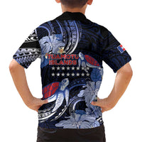 Tuamotu Islands Hawaiian Shirt Polynesian Pattern With Turtle