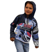 Tuamotu Islands Kid Hoodie Polynesian Pattern With Turtle LT05 - Polynesian Pride