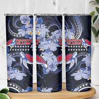 Tuamotu Islands Skinny Tumbler Polynesian Pattern With Turtle LT05 - Polynesian Pride