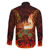 Samoa Siva Afi Festival Family Matching Puletasi and Hawaiian Shirt Fire Knife Dancing LT05 - Polynesian Pride