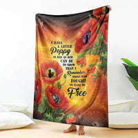 ANZAC Day Red Poppy Blanket Honoring The ANZAC Spirit LT05 - Polynesian Pride
