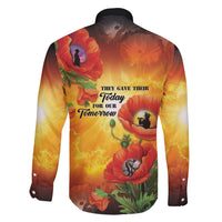 ANZAC Day Red Poppy Family Matching Puletasi and Hawaiian Shirt Honoring The ANZAC Spirit