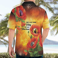 ANZAC Day Red Poppy Hawaiian Shirt Honoring The ANZAC Spirit LT05 - Polynesian Pride