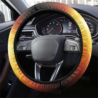 ANZAC Day Red Poppy Steering Wheel Cover Honoring The ANZAC Spirit LT05 - Polynesian Pride