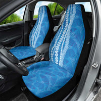 Hawaii Prince Kuhio Car Seat Cover Blue Hawaiian Lau Maia With Leis LT05 - Polynesian Pride