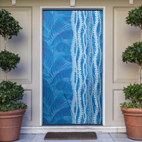 Hawaii Prince Kuhio Door Cover Blue Hawaiian Lau Maia With Leis