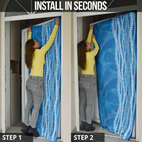 Hawaii Prince Kuhio Door Cover Blue Hawaiian Lau Maia With Leis