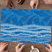 Hawaii Prince Kuhio Puzzle Blue Hawaiian Lau Maia With Leis LT05 - Polynesian Pride