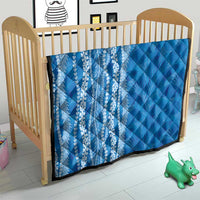 Hawaii Prince Kuhio Quilt Blue Hawaiian Lau Maia With Leis LT05 - Polynesian Pride