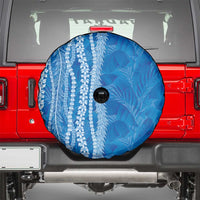 Hawaii Prince Kuhio Spare Tire Cover Blue Hawaiian Lau Maia With Leis LT05 - Polynesian Pride