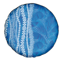 Hawaii Prince Kuhio Spare Tire Cover Blue Hawaiian Lau Maia With Leis LT05 - Polynesian Pride