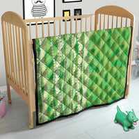 Hawaii Prince Kuhio Quilt Lime Green Hawaiian Lau Maia With Leis LT05 - Polynesian Pride
