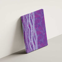 Hawaii Prince Kuhio Canvas Wall Art Violet Hawaiian Lau Maia With Leis LT05 - Polynesian Pride