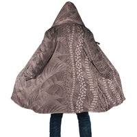 Hawaii Prince Kuhio Cloak Mocha Hawaiian Lau Maia With Leis LT05 Unisex Mocha - Polynesian Pride