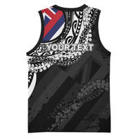 Personalised Hawaii Prince Kuhio Basketball Jersey Hawaiian Maile Lei LT05 - Polynesian Pride