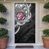 Personalised Hawaii Prince Kuhio Door Cover Hawaiian Maile Lei