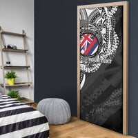 Personalised Hawaii Prince Kuhio Door Cover Hawaiian Maile Lei