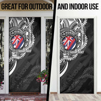 Personalised Hawaii Prince Kuhio Door Cover Hawaiian Maile Lei