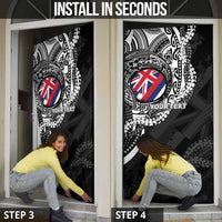 Personalised Hawaii Prince Kuhio Door Cover Hawaiian Maile Lei