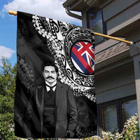 Hawaii Prince Kuhio Garden Flag Hawaiian Maile Lei LT05 - Polynesian Pride