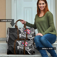 Hawaii Prince Kuhio Travel Bag Hawaiian Maile Lei