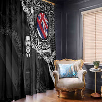 Hawaii Prince Kuhio Window Curtain Hawaiian Maile Lei LT05 - Polynesian Pride