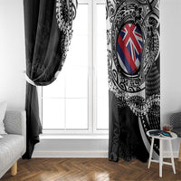 Hawaii Prince Kuhio Window Curtain Hawaiian Maile Lei LT05 - Polynesian Pride