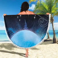 New Zealand Matariki Beach Blanket Pleiades Star Cluster Blue Galaxy LT05 - Polynesian Pride