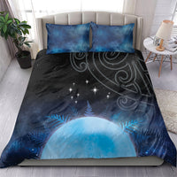 New Zealand Matariki Bedding Set Pleiades Star Cluster Blue Galaxy LT05 - Polynesian Pride