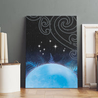 New Zealand Matariki Canvas Wall Art Pleiades Star Cluster Blue Galaxy LT05 - Polynesian Pride