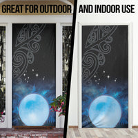 New Zealand Matariki Door Cover Pleiades Star Cluster Blue Galaxy LT05 - Polynesian Pride