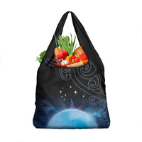 New Zealand Matariki Grocery Bag Pleiades Star Cluster Blue Galaxy LT05 1-pack One Size Blue - Polynesian Pride